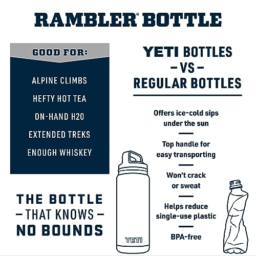 Image of Yeti Rambler 64 oz Bottle, Vacuum Insulated, Stainless Steel with Chug Cap, Power Pink