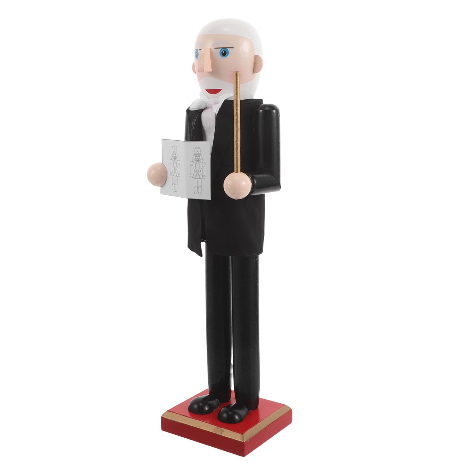 Casse-Noisette en Bois Sculpté minkissy : Cadeau Idéal pour Diplômé et Enseignant à Noël