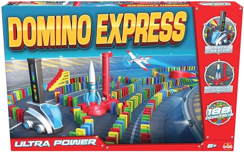 Domino Express - Ultra Power - Jeu de Construction - A partir de 6 Ans - Courses de Dominos -...