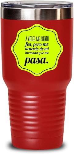 Regalo para hermana  Taza de Cafe para navidad  Perfecto regalo para graduados, profesionales y estudiantes de enfermeria  Vaso con afirmaciones po