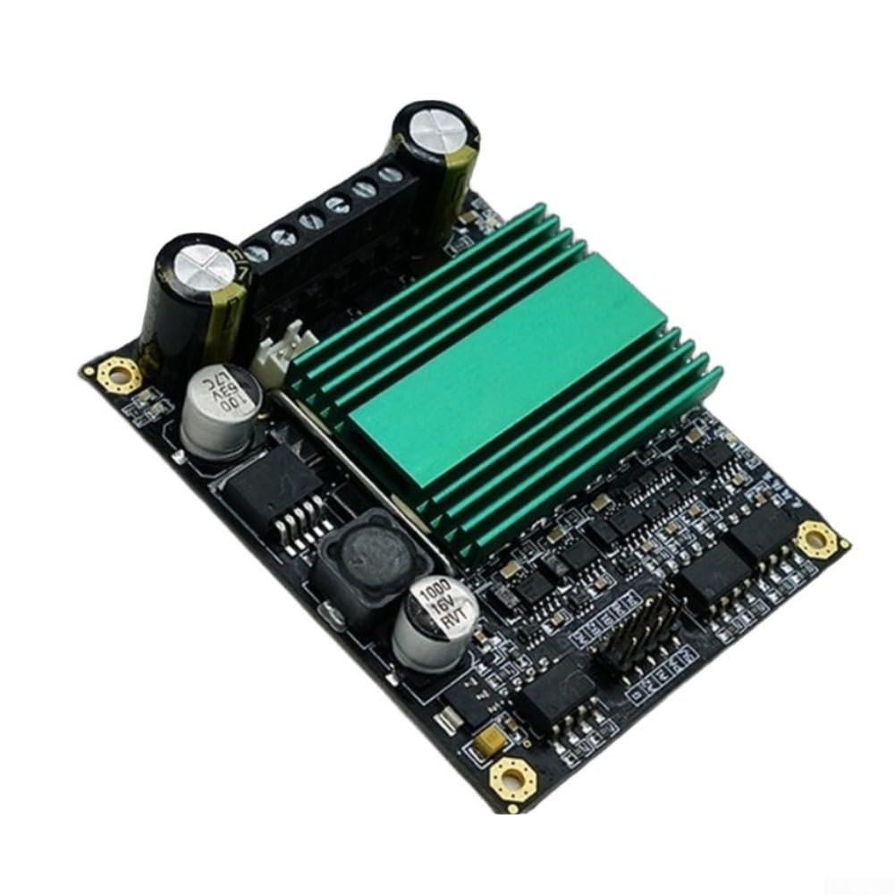 100A Dual H-Bridge Motor Driver, controlador de motor de CC de alta corriente con aislamiento de optoacoplador para sistemas de robótica y automatización de 12V-48V