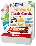 Flash Cards For Toddlers Age 1 2 3 | First Words Flash Cards for Kids | Toddler Baby Flashcards | 101 Unique Toddler Learning Cards | From 12 months | Language & Speech Development Toys