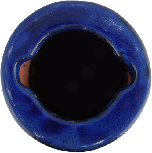 Miniatura 4 de Esschert Design Baño para pájaros sobre pedestal Wpájaro, cerámica, azul