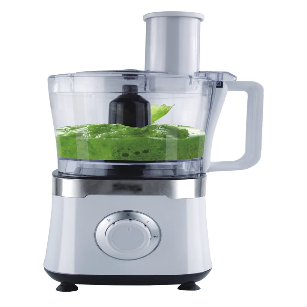Procesador de Alimentos 2 en 1, Hoja SS de 800W, picadora eléctrica Multifuncional for Cocina doméstica, picadora de Carne