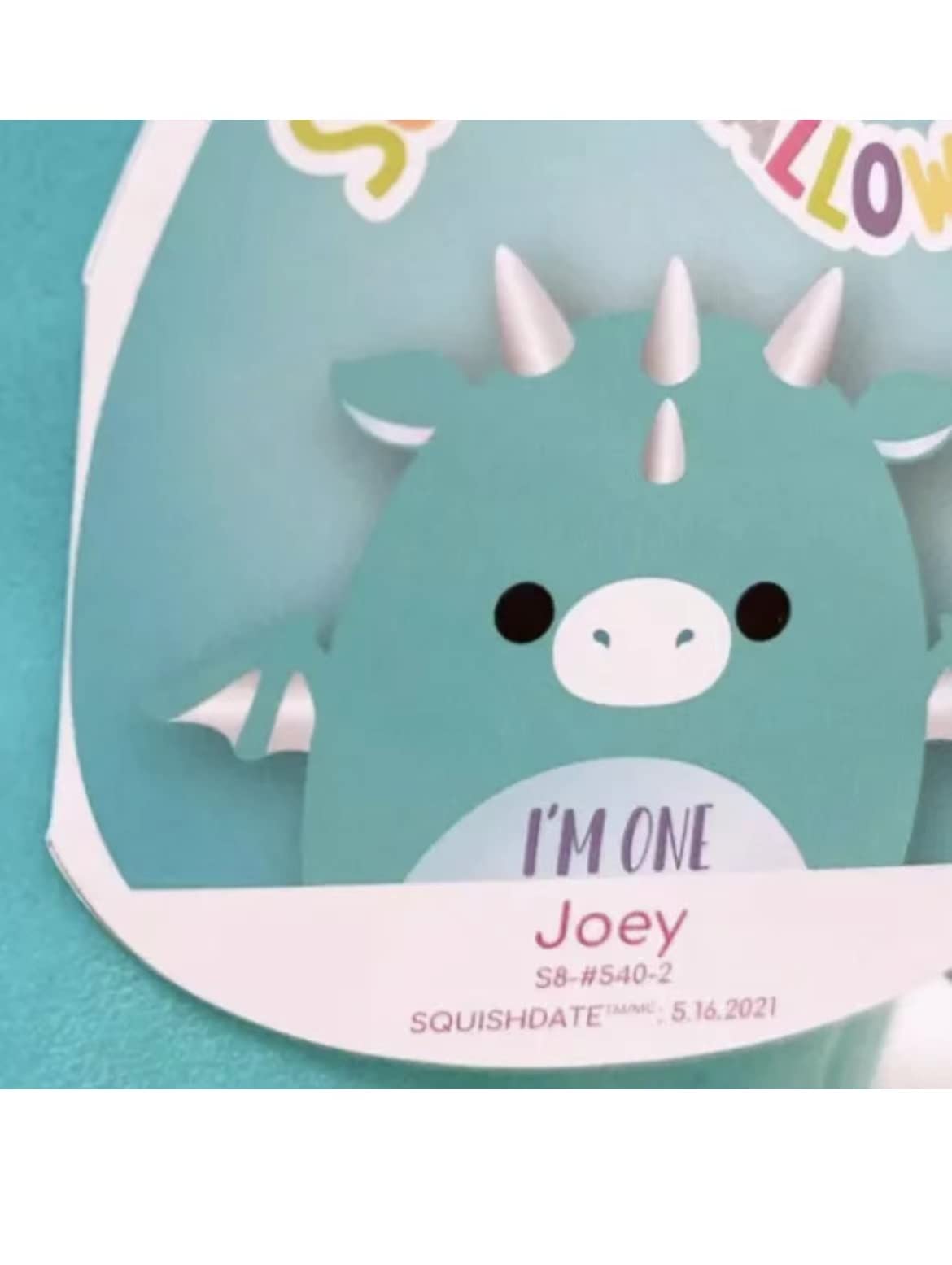 squishmallows 16 inch joey the dragon figure