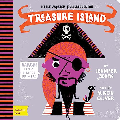 Image of Treasure Island: A BabyLit® Shapes Primer (BabyLit Classics)