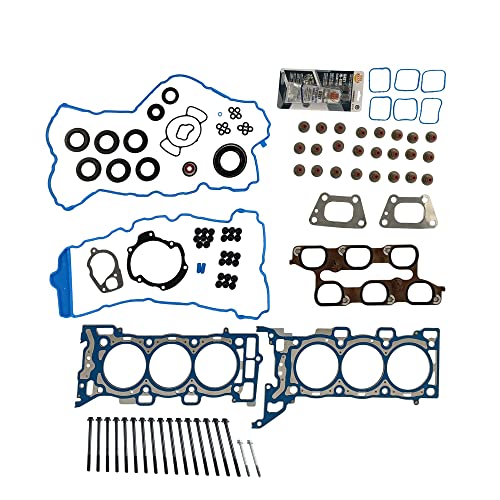 Image of Partsflow Head Gasket Bolts Set For 2010 Buick Allure For 2010 Buick Lacrosse For 2010-2011 Cadillac Srx For 2010-2012 Chevrolet Equinox For 2012 Chevrolet Captiva Sport 3.0L T598324