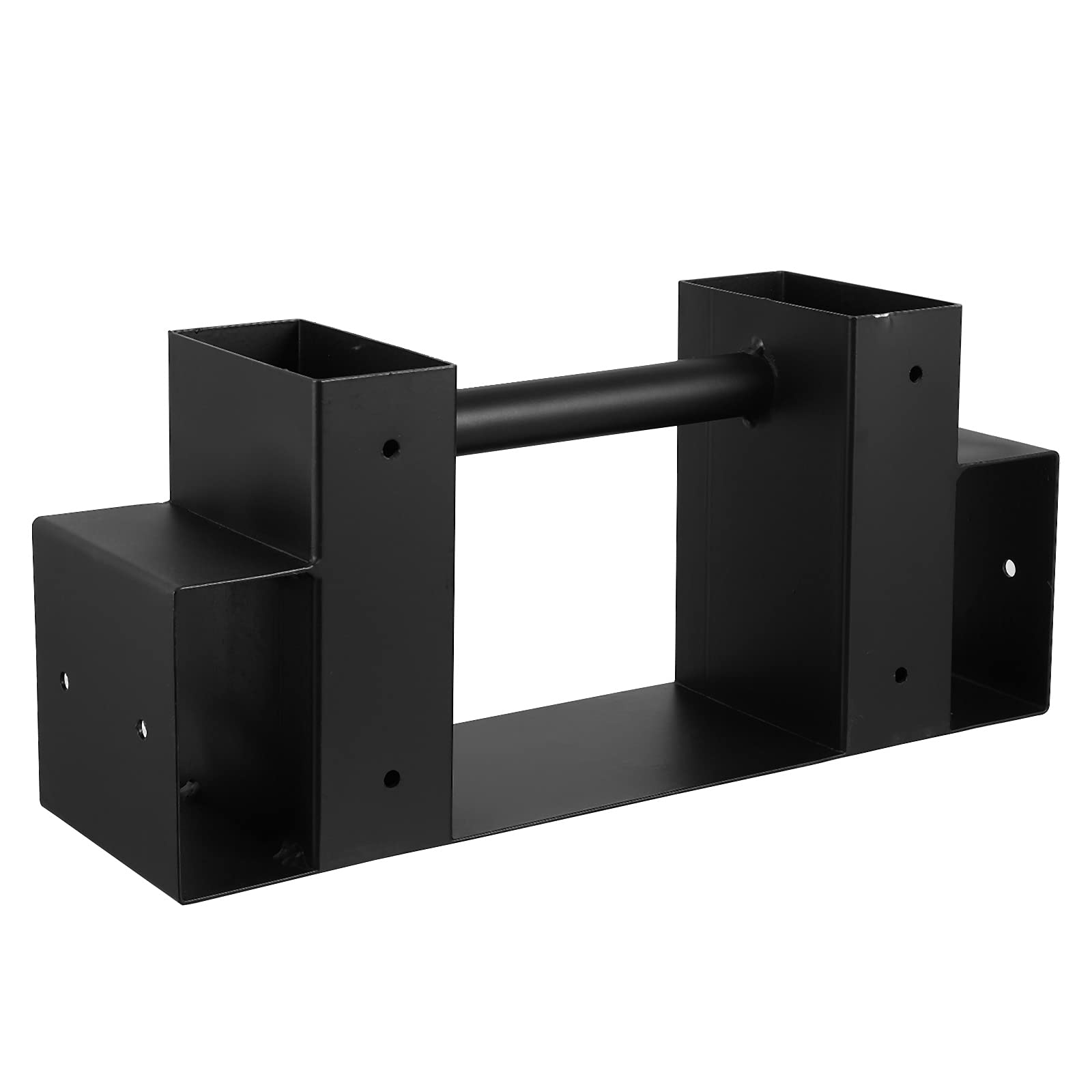 Support de rangement en fer pour bûches évitant l'humidité au sol