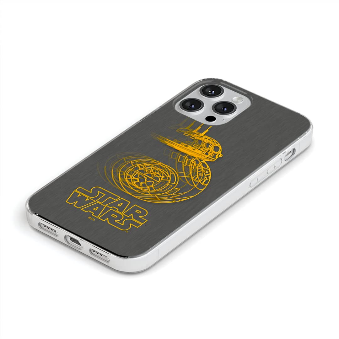 Custodia Ert Group Per IPhone 13 Pro Max Con Licenza Ufficiale Star Wars - Modello BB-8, Cover In TPU Flessibile - 6
