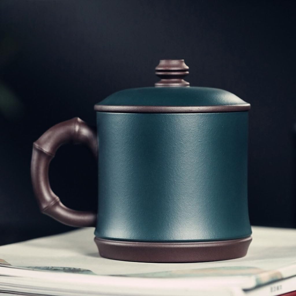 Matcha kubki spersonalizowane kreatywne ręcznie grawerowane fioletowy piasek kubek dom męski biuro kubek do parzenia herbaty duża pojemność 500 ml zestaw do herbaty zaparzacz kubek