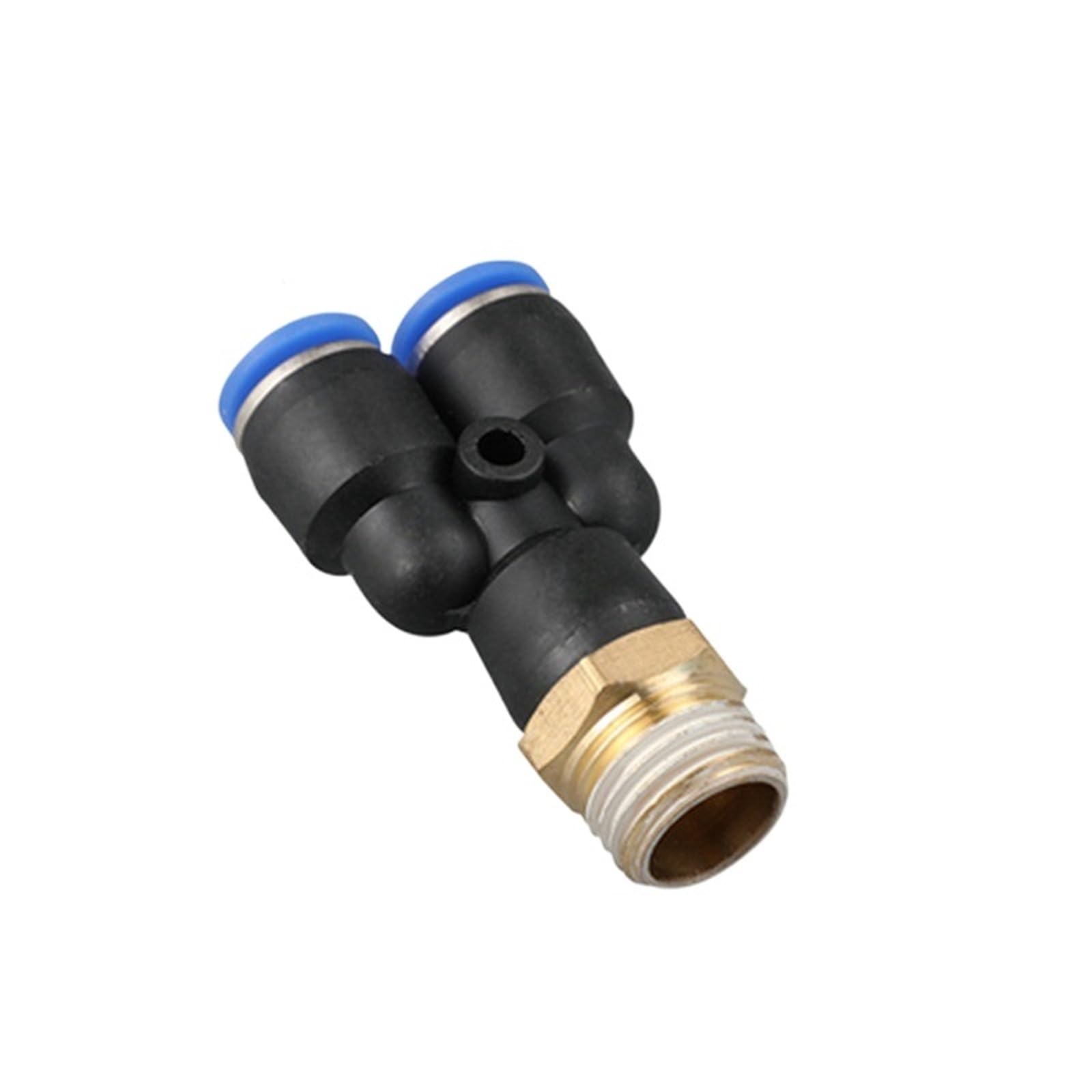 Raccordement pneumatique tuyau 6mm coupleur filete 1/4 male BSP PURYN PX6-02