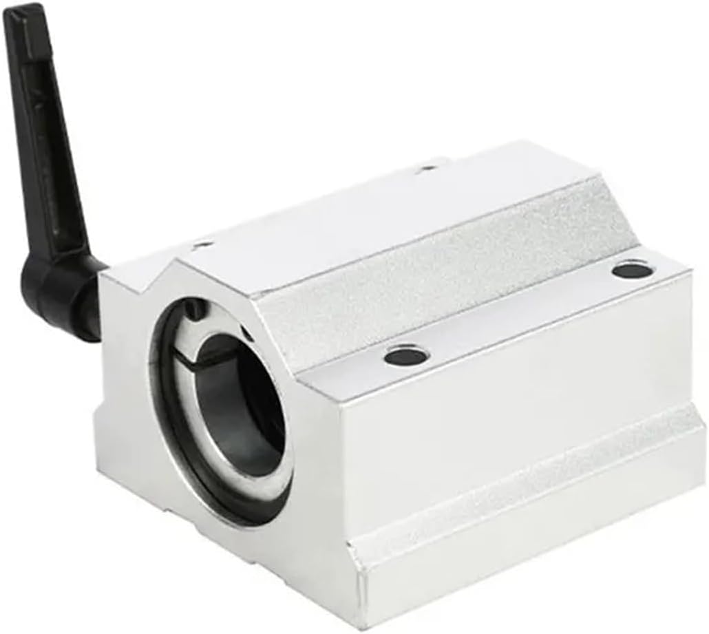 Linear Motion Ball Bearing Slide Block Bushing SCS12UU SCS16UU SCS20UU SCS25UU SCS30UU with Lock Linear Shaft for CNC 3D Printer(SCS20UU)