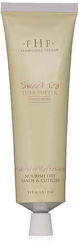 FarmHouse Fresh Sweet Tea - Crema de manos con manteca de karité, té dulce y jengibre, 2 onzas líquidas