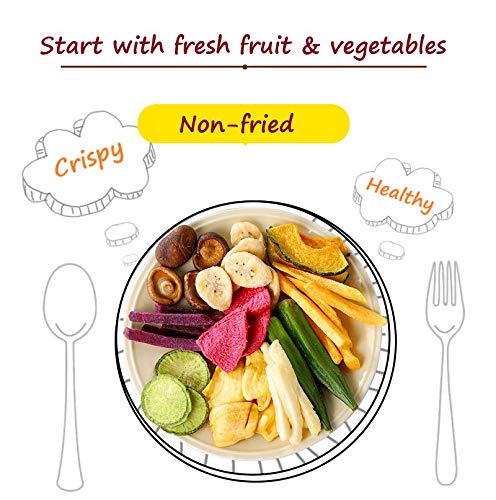 Miniatura 2 de YRS Frutas liofilizadas crujientes frescas y saludables Snacks Alimentos Verduras Banana Jelly Fruta congelada mixta fresa (bolsa fácil de