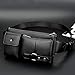 DFV mobile - Bag Fanny Pack Leather Waist Shoulder Bag Compatible con...