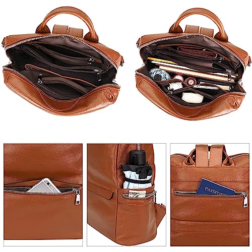 Image of Teen Girl Fashion Backpack Purses Multipurpose Design Handbags and Shoulder Bag Faux Leather Travel bag Casual Backpack With Shoulder printed Strap