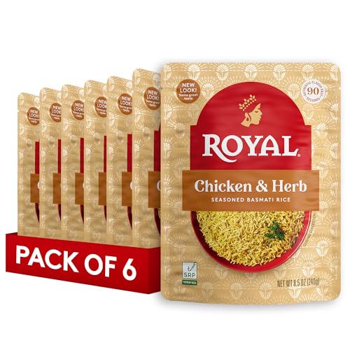 Image of Royal Chicken and Herb Basmati White Rice - (6 Pack) 8.5 oz