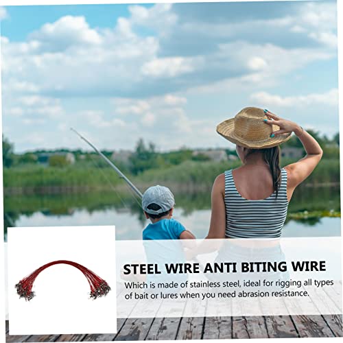 VICASKY 100PCS High Strength Bite Wire Trace Leader Rig miniatura 4