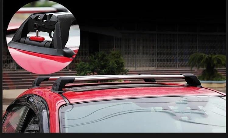 Barras de techo para Mazda CX-3 y CX-30 SUV portaequipajes de aluminio con bloqueo 3