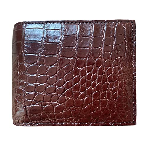 Men's Authentic Crocodile Wallet Alligator Leather Wallet Christmas Gift Birthday Present