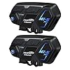 Motorfiets Bluetooth Intercom, Fodsports M1S Pro 2000m 8 Riders Group Motorhelm Communicatiesysteem Headset Universele…