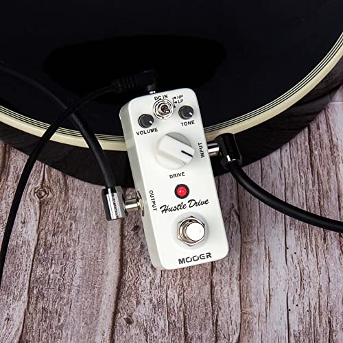 Image of MOOER Hustle Drive Electric Guitar Distortion Pedal | 2 Working Modes: High /Low Peak Mode, Suitable For Different Musics