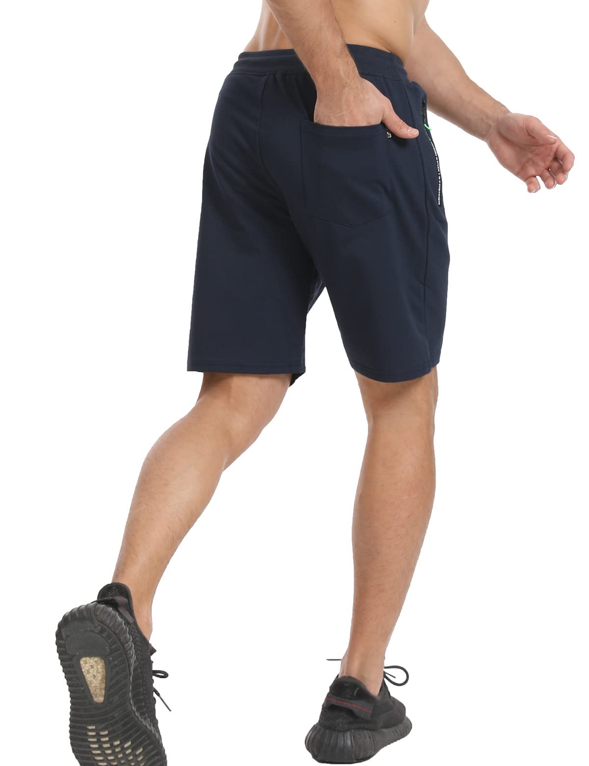 JustSun Pantaloncini Uomo Shorts Sportivi con Tasche con Zip