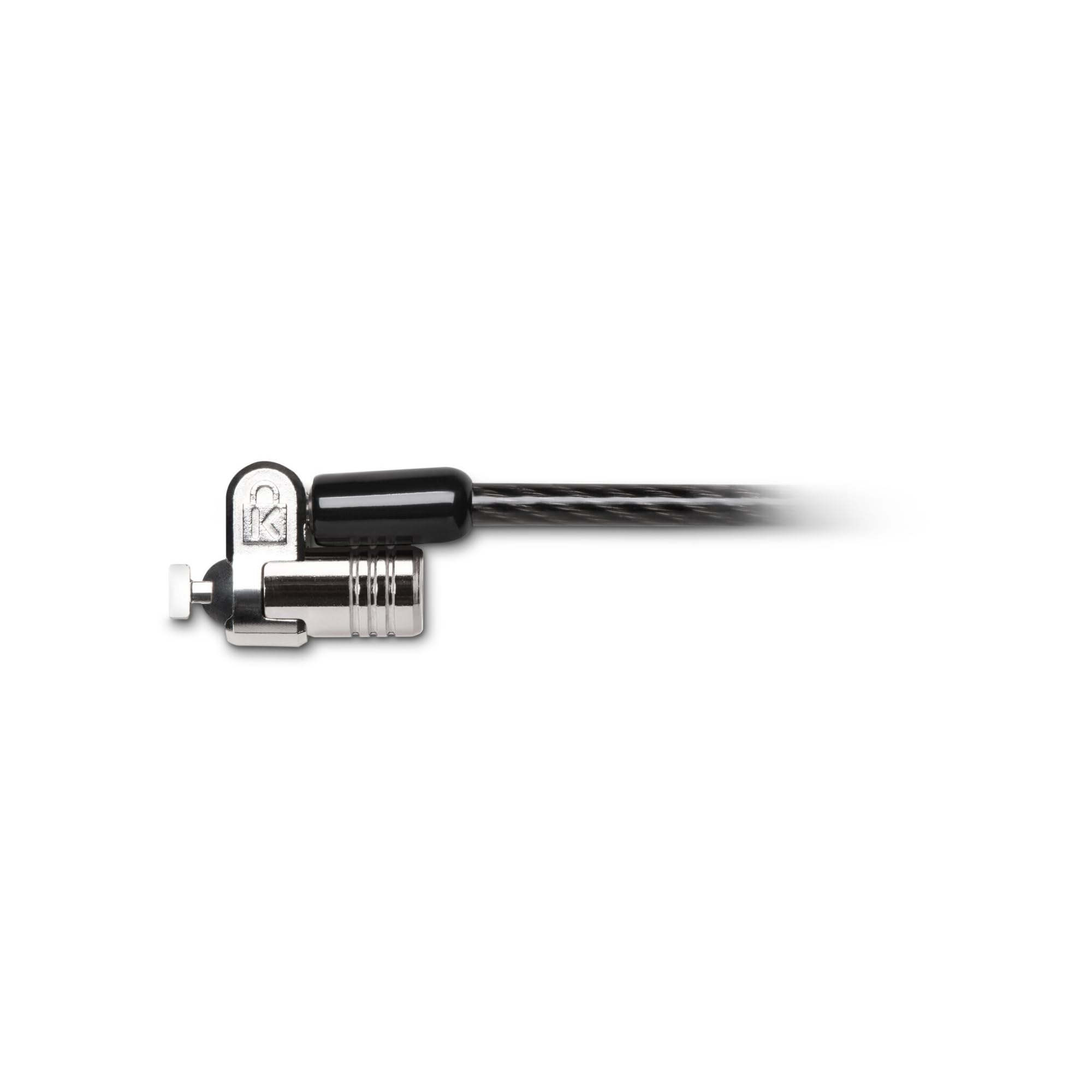 Kensington MicroSaver 2.0 Laptopschloss, Karbonstahlkabel 1,8 m, Schließkopf 10 mm, T-Bar-Schließmechanismus, K65020EU