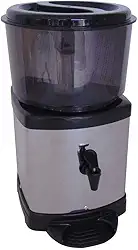 Filtro Agua Purificador Inox Base de Barro Preto Com Vela E Bóia Acquamar