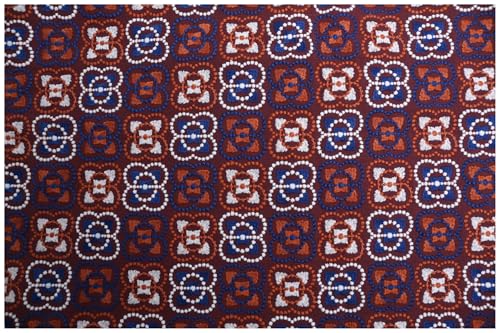 Décoration de la maison avec le tissu en et lin brodé géométrique épais au mètre