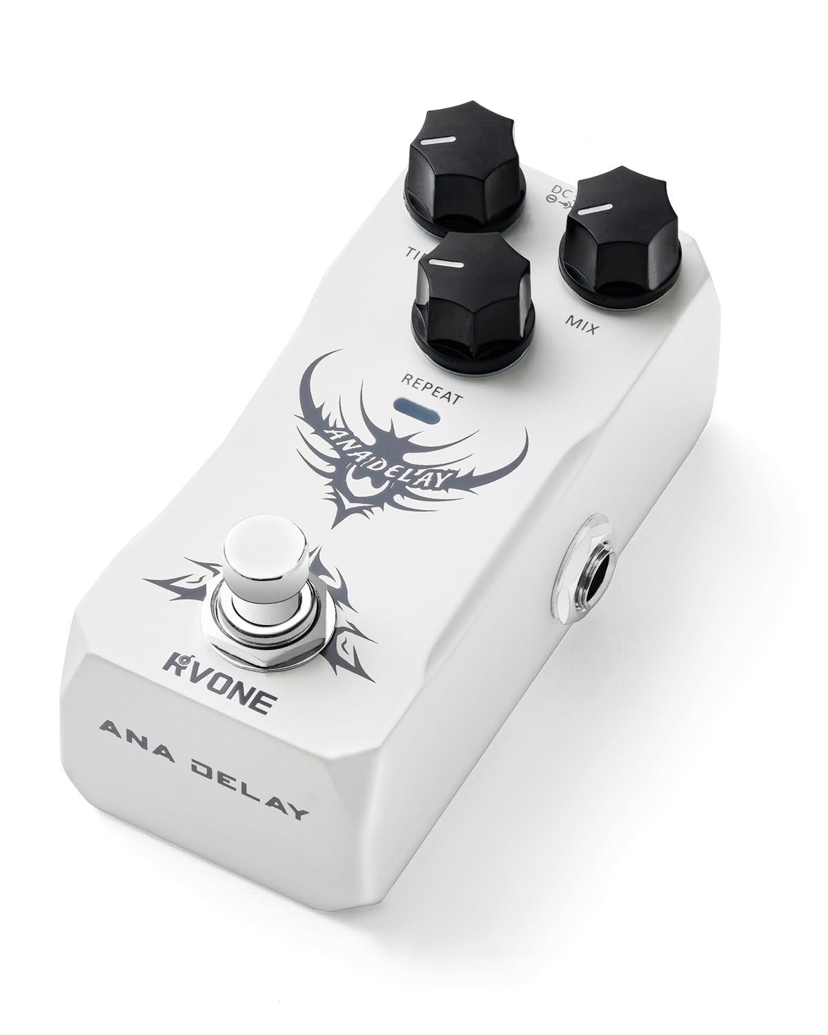Analog Delay Guitar Pedal for Electric Guitar, Vintage-Style Guitar Effects Pedal with Warm Echo, Electric Guitar Pedal True Bypass & Durable Aluminum Metal Chassis