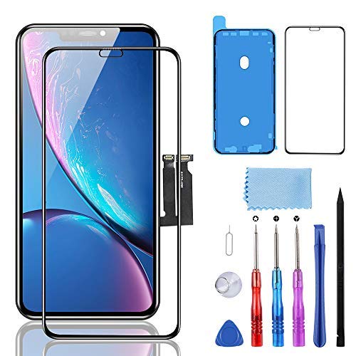 YPLANG for iPhone XR Screen Replacement kit: 6.1 Inch for iPhone XR LCD Screen Replacement Display 3D Touch Digitizer with Full Assembly Repair Tools