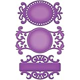 Spellbinders Shapeabilities Mega Dies, Fancy Tags 3