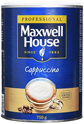 Maxwell House instantánea Cappuccino - 1 x 750GM
