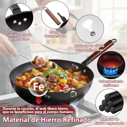La Mejor Recopilación de Sarten wok - los más vendidos. 5 Imagen adicional