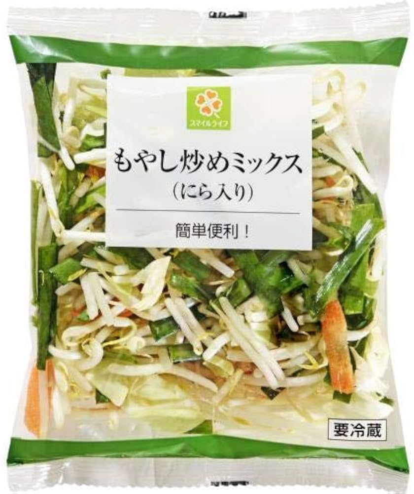 Amazon.co.jp: ライフコーポレーション もやし炒めミックス(にら入り