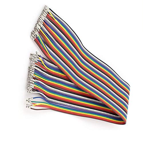 Cable plano 40cm 40 Pines con conectores XH2.54 miniatura 1