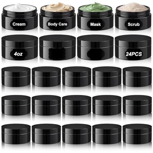 Dandat 4 oz Plastic Jars
