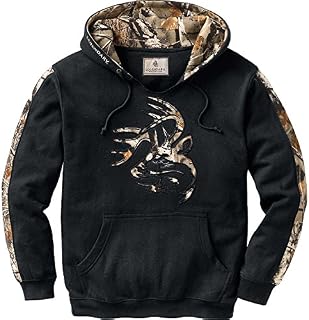 Legendary Whitetails Mens Outfitter Hoodie Onyx X-Large