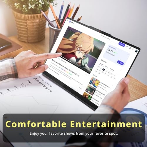 Image of Lenovo Yoga 7i 2-in-1 16 inch 2K Touchscreen Laptop, Intel Ultra 5 226V, 16GB LPDDR5X, 2.5TB(2TB SSD+512GB Docking Station), Intel Arc Graphics, Backlit Keyboard, Fingerprint, Wi-Fi 7, Win 11 Pro, Gray