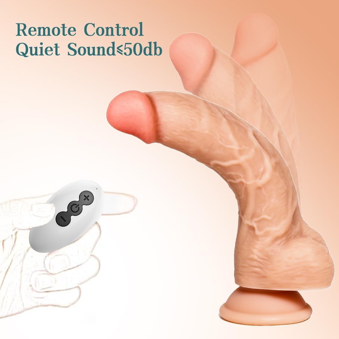 Dildo Realistico Vibratoreper Donna Professionale Clitoride Vibratore Anale Sexytoysys Uomo Coppia 10 Modalità Vibrazione Sex Toys Vibratoriper Donne con Telecomando Dildo Anali XXL per Coppie, W04