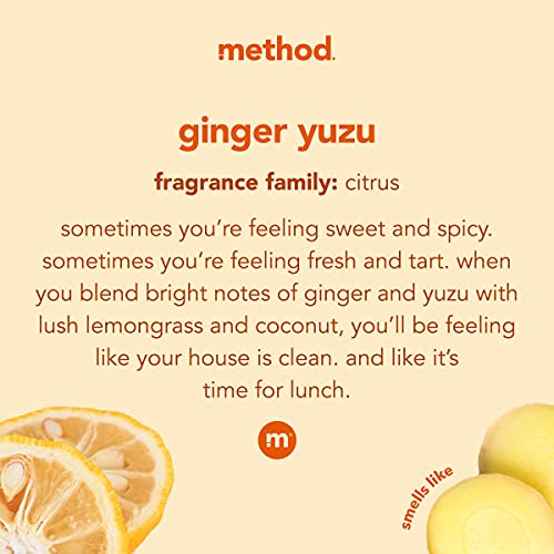 Method AllPurpose Cleaner Spray, Ginger Yuzu, Plant