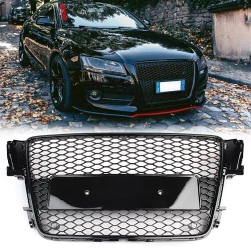 Honeycomb Sport Mesh Rs5 Style Hex Grille Grill Black Fit