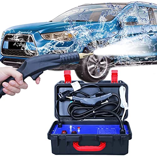 3200W High Pressure Handheld Steam Cleaner - Commercial Grade Steam Cleaning Machine for Air Conditioners Range Hoods Cars