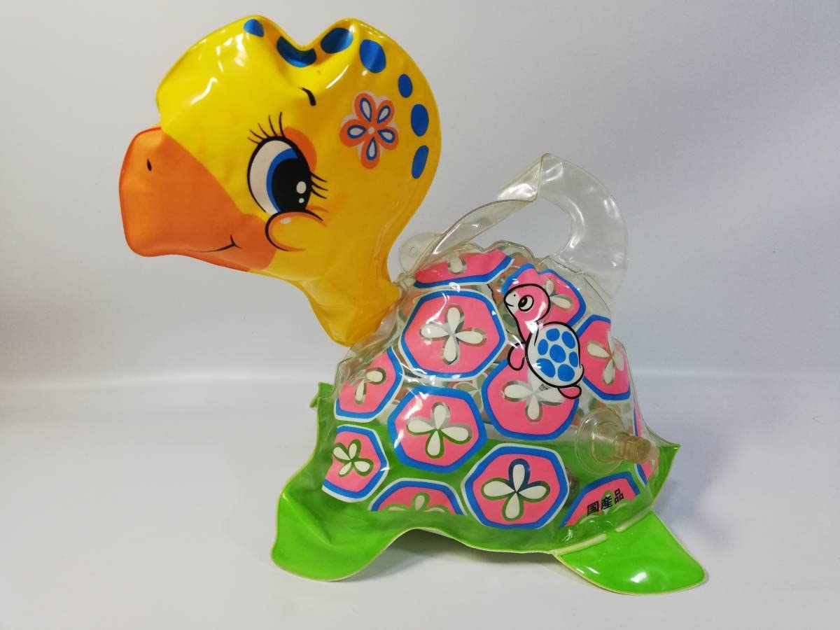 亀さんの空気入り人形 鈴入り、レア 絶版 昭和レトロ 【公式通販】