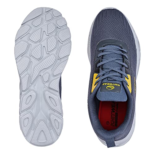 Image of LANCER Mens Spider-2sgry-ylw Sneakers