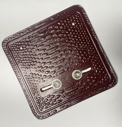 Universal Real Leather Wall Mount for Replica Adult and Kids Belt Maroon Color