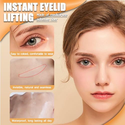 Rg Rouge Lx 560 Pcs Eyelid Tape, Professional Eyelid Lifter Strips,Transparent Lids By Design Eyelid Strips,Eyelid Tape For Hooded Eyes Invisible thumb #4