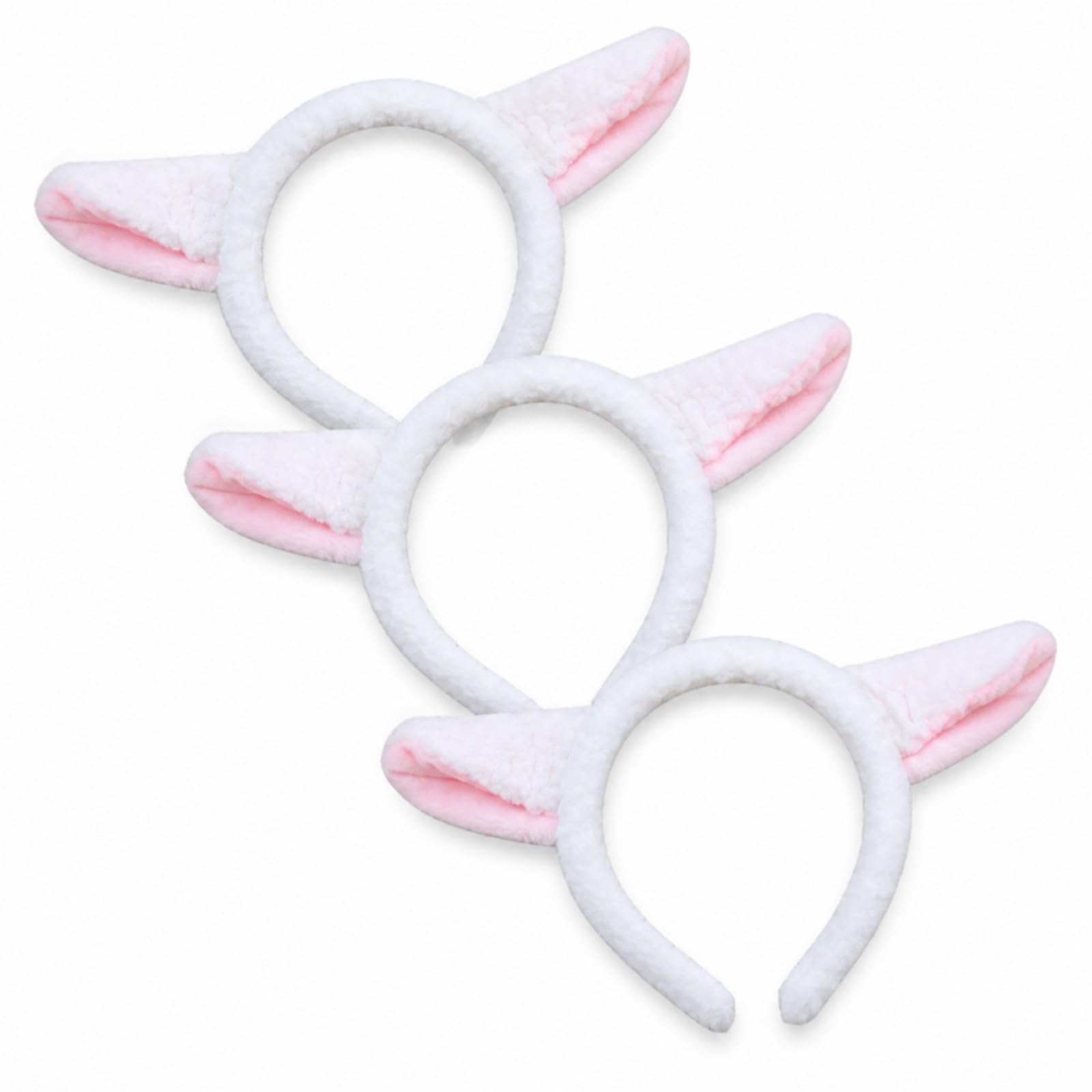 Ufyuayig 3-Piece Sheep Ears Costume Accessories