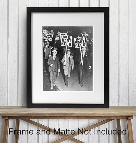 Yellowbird Art & Design Vintage Prohibition Beer Poster Large 11X14 thumb #2